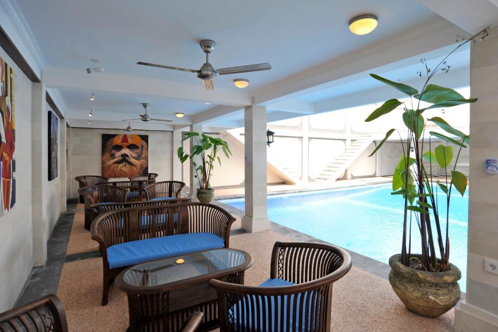 Aquarius Beach Hotel Sanur Exterior foto